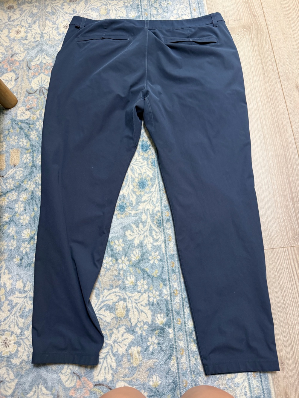 Lululemon ABC Pant Slim Fit 5 Pocket Pant 34L Warpstreme True Navy smart casual - Picture 5 of 6